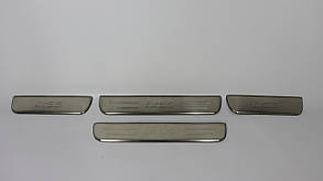 Накладки на пороги Hyundai IX-35 2010-2015