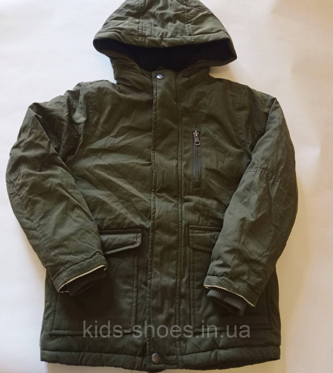 Дитяча куртка парку хакі 128 зріст Alive - фото 1 - id-p1485011728