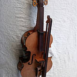 Міні-бар Скрипка з чарками, фото 7