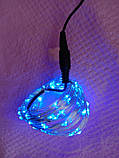 Новорічна світлодіодна гірлянда РОСА 100 LED, 10м синій, фото 5