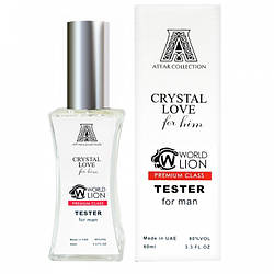 Тестер Premium Class Attar Collection Crystal Love For Him чоловічий, 60 мл