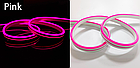 Світлодіодна стрічка Led гнучкий неон 9 Вт 120 LED/м, 12 В рожевий у кольоровій оболонці 6х12мм, IP65, фото 2