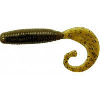 Силикон Reins Fat G-Tail Grub 4" 002 Green Pumpkin