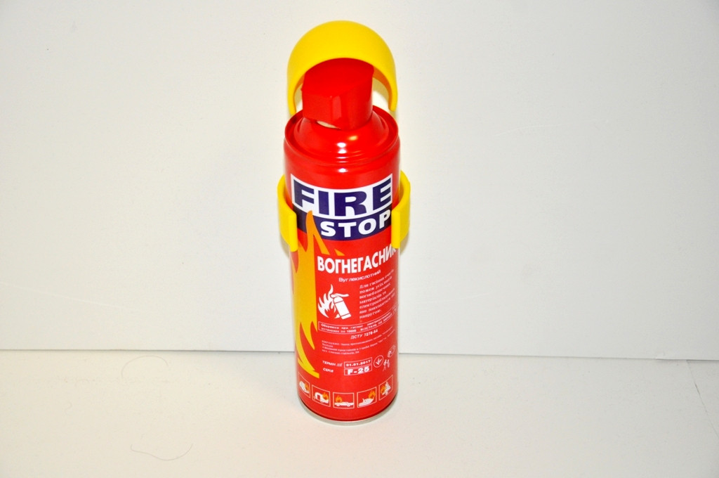 Вогнегасник автомобільний Fire Stop F-25 500 ml, фото 1