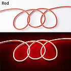 Світлодіодна стрічка Led гнучкий неон 9 Вт 120 LED/м, 12 В червоний у кольоровій оболонці 6х12 мм, IP65, фото 3