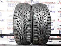 2шт. 185/60 R15 Bridgestone Blizzak LM 001 зимние шины бу.