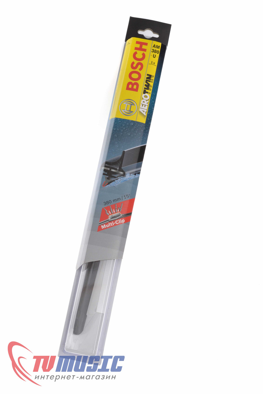Щітка склоочисника Bosch AeroTwin AM380U (3 397 008 576), фото 1