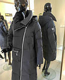 Жіноча куртка пуховик Clasna CW21D8160 розмір 50 розмір XXL, фото 9