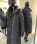 Жіноча куртка пуховик Clasna CW21D8160 розмір 50 розмір XXL, фото 8