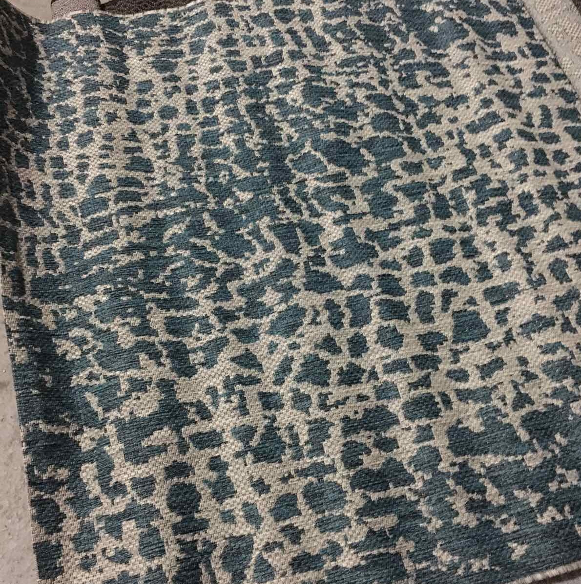 БЕЗВОРСОВИЙ КИЛИМ SISAL СИНІЙ 41, фото 1