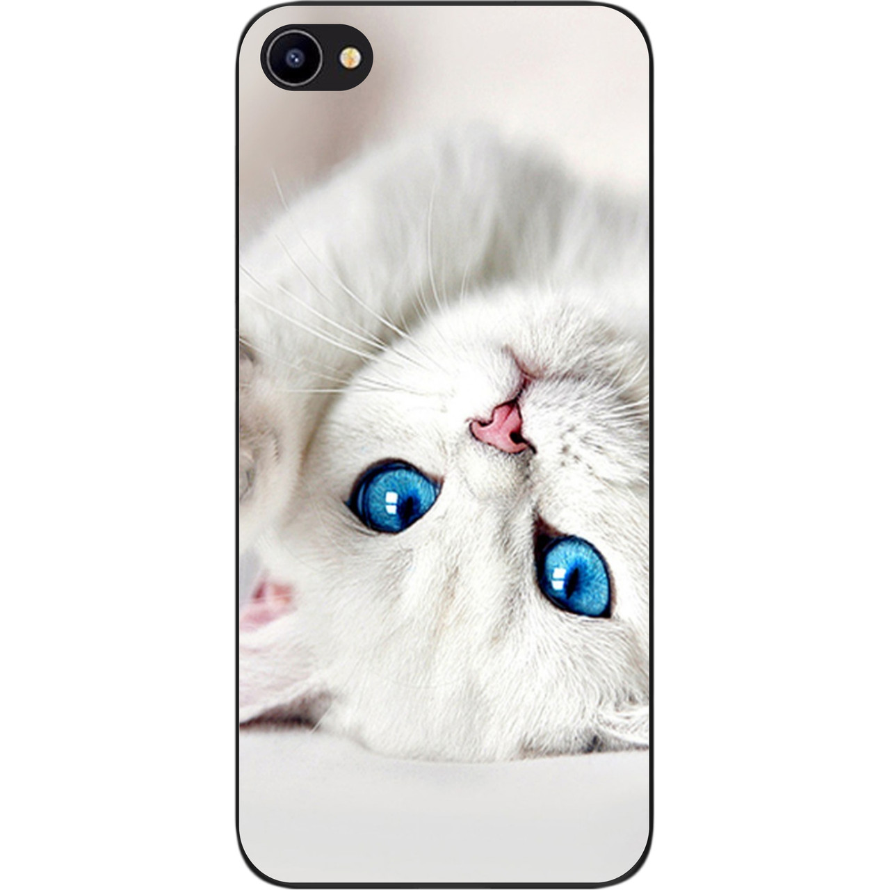 Чохол силіконовий для Meizu U20 з картинкою Білий котик, фото 1