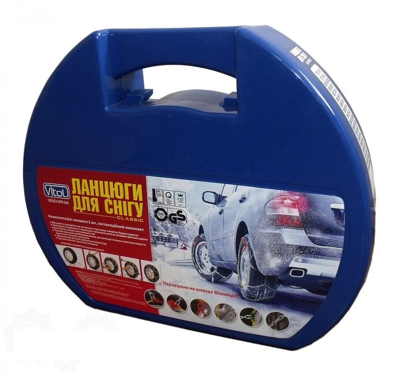 Цепі на колеса Vitol KN 50 (12 мм), фото 1