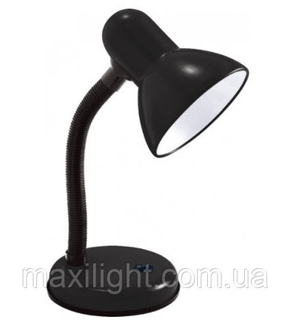 Світлодіодний Настільний LED світильник (лампа) LUXEL 220-240V 7W IP20 (TL-11B) Чорний, фото 1