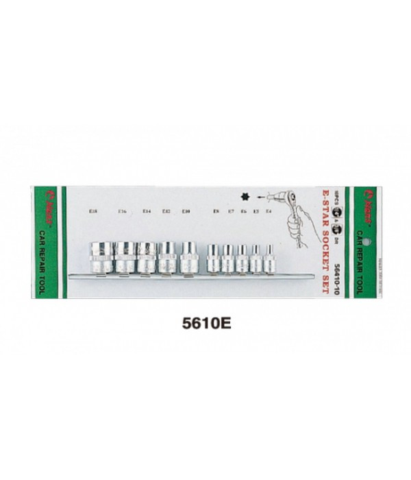 Набір головок Hans 10 предметів (5610E), фото 1