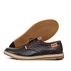 Стильні чоловічі туфлі з натуральної шкіри на плоскій підошві Levis Stage Туфлі чоловічі шкіряні класичні, фото 2