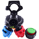 Форсунка потрійна трубна 25 PRO LINE Агропласт AP0-100/G0925 Agroplast, фото 3