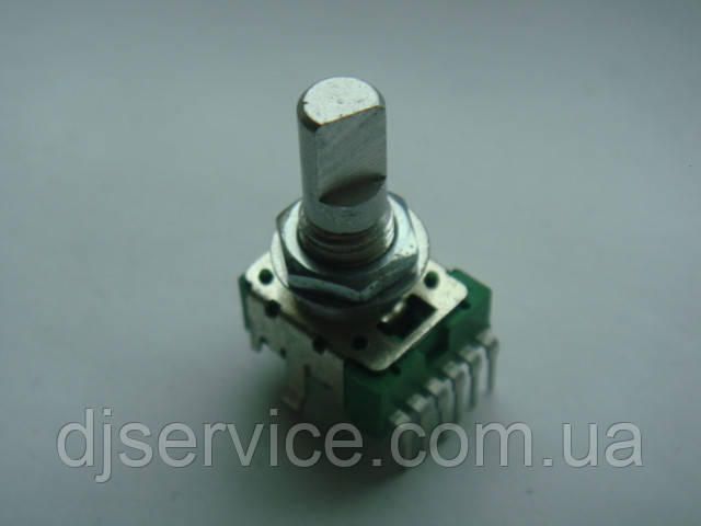 Потенціометр ALPHA B10k 18mm noMID, фото 1