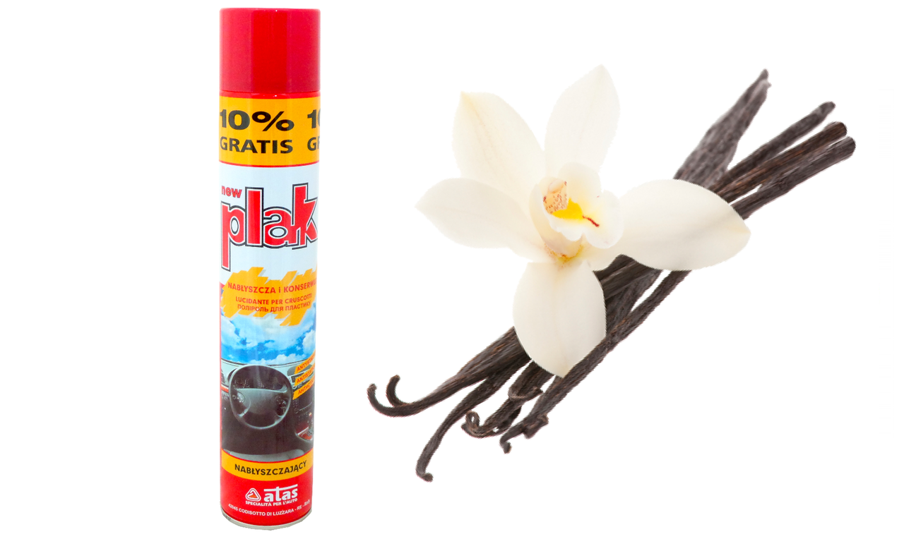 Поліроль для пластику ATAS PLAK Ваніль 750 мл, фото 1