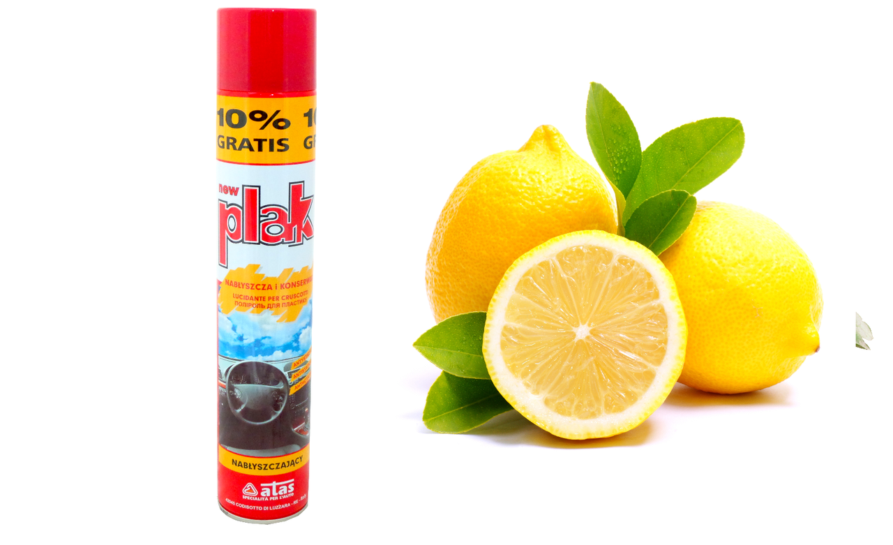 Поліроль для пластику ATAS PLAK Лимон 750 мл, фото 1