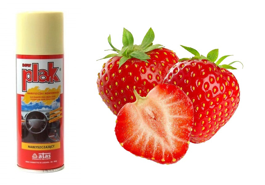 Поліроль для пластику ATAS PLAK Полуниця 400 мл, фото 1