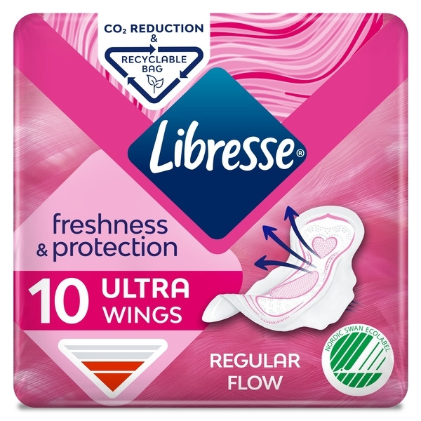 Гігієнічні прокладки Libresse Ultra+ 10 шт.
