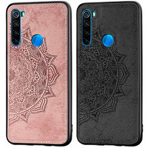 TPU+Textile чохол Mandala з 3D тисненням для Xiaomi Redmi Note 8