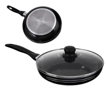 Сковорода з кришкою Unique UN-5166, фото 1