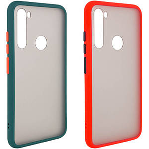 TPU+PC чохол Color Buttons для Xiaomi Redmi Note 8