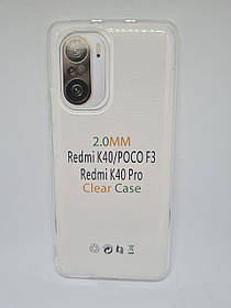 Прозорий силіконовий чохол 2 мм. для Xiaomi Redmi K40