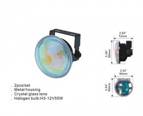 Протитуманні фари DLAA 168 ХRY, фото 1