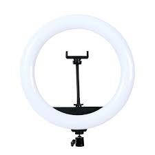 Кільцева лід-лампа для студійного освітлення LED лампа RL-14 Soft Ring з пультом для фото і відео, фото 3