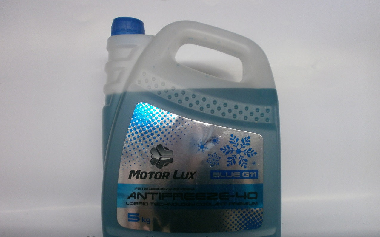 Антифриз Motor Lux -32 С синій 5 кг, фото 1