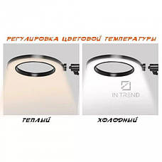 Кільцева лід-лампа для студійного освітлення LED лампа RL-14 Soft Ring з пультом для фото і відео, фото 5