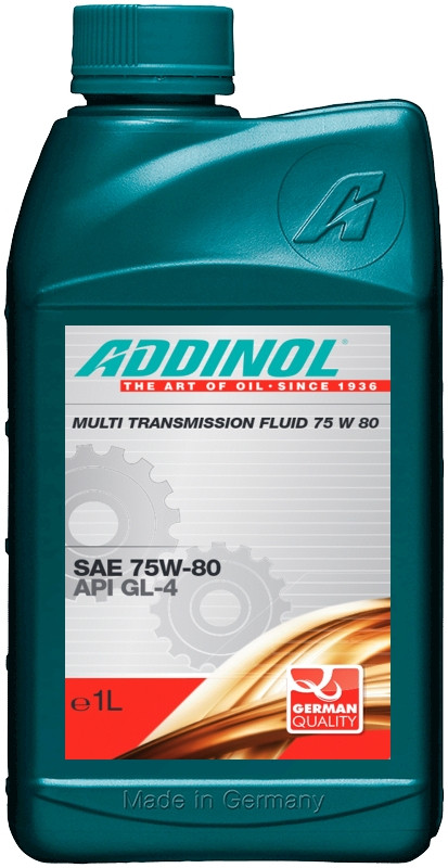 Трансмісійна олива ADDINOL MULTI TRANSMISSION FLUID 75W-80 1L, фото 1