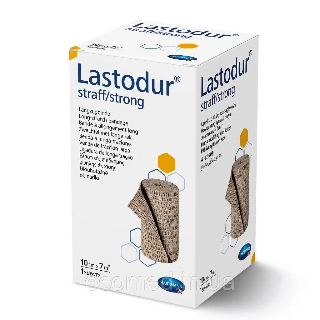 Бинт еластичний Lastodur® straff/strong / Ластодур тугий 8см х 7м, 1шт/уп, фото 1