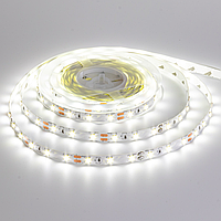 Світлодіодна стрічка 12 V біла smd2835 60 LED/m IP20, 12 В бобіни по 5 метрів