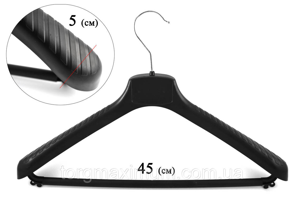 Плічка костюмні з поперечиною, фото 1