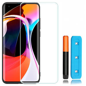 Захисне 3D скло Mocolo з УФ лампою для Xiaomi Mi 10 / 10 Mi Pro