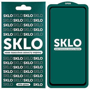 Захисне скло SKLO 5D (full glue) для Xiaomi Redmi Note 9s / Note 9 Pro / Note 9 Pro Max