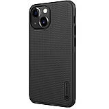 Захисний чохол Nillkin для Apple iPhone 13 mini (Super Frosted Shield Pro) Black Чорний, фото 4