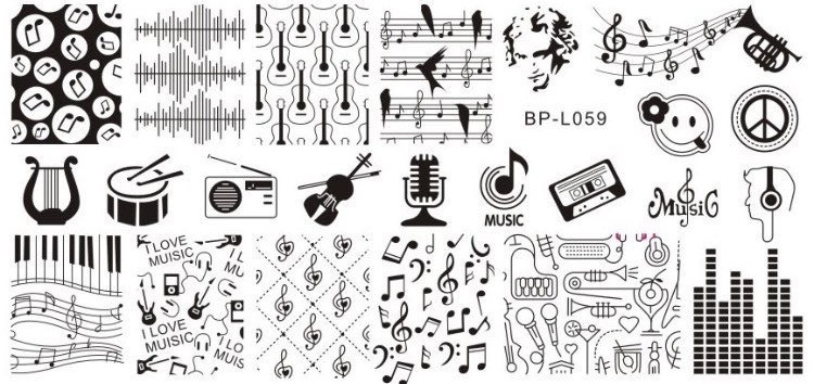 Стемпінг прямокутний BP-L059, фото 1