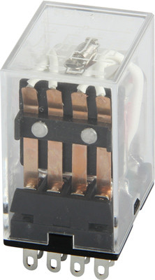 Реле проміжне 3А, 4 групи контактів, котушка 24В DC, фото 1