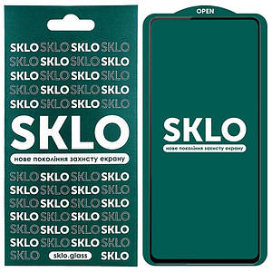 Захисне скло SKLO 5D (full glue) для Xiaomi Redmi Note 10 5G / Poco M3 Pro