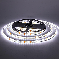 Світлодіодна стрічка 12 V нейтральний білий smd2835 60 LED/m IP20, 12 В бобіни по 5 метрів