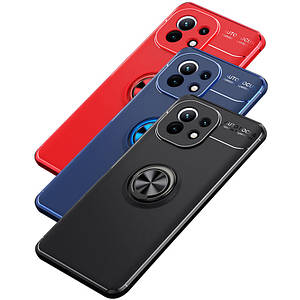 TPU чехол Deen ColorRing під магнітний тримач (opp) для Xiaomi Mi 11