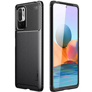 TPU чехол iPaky Kaisy Series для Xiaomi Redmi Note 10 5G / Poco M3 Pro Чорний