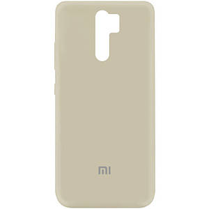 Чохол Silicone Cover My Color Full Protective (A) для Xiaomi Redmi 9 Бежевий / Antigue White