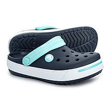 Дитячі Crocs US c6 c7 EUR 22 24 оригінал Крокси сині з блакитним США