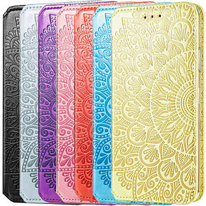 Шкіряний чохол книжка GETMAN Mandala (PU) для Xiaomi Redmi Note Pro 10 / 10 Pro Max