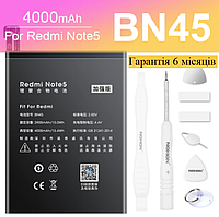 Аккумулятор NOHON BN45 для Xiaomi Redmi Note 5 4000mAh + набор инструментов гарантия 6 месяцев